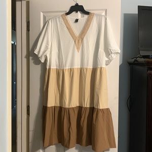 Extremely cute Shein V-cut neck.  New never worn. I loved this dress, so soft.